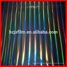 Película de laminação de filme / holograma laser bopp / laminação a frio de laser e laminação a frio filme BOPP